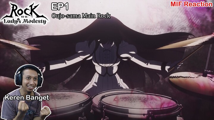 [ID Blind Reaction] Rock Lady EP1 - Oujo-sama Main Rock