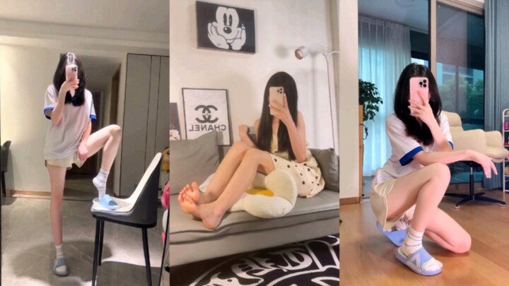 สาวน้อยขาเรียวยาวแบบนี้ ใครบ้างจะไม่หลงใหลล่ะ?