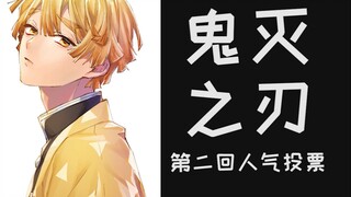【鬼灭之刃】第二回人气投票结果发布，第一名竟然是？！