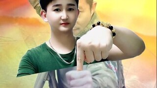 男生超帅自拍手势