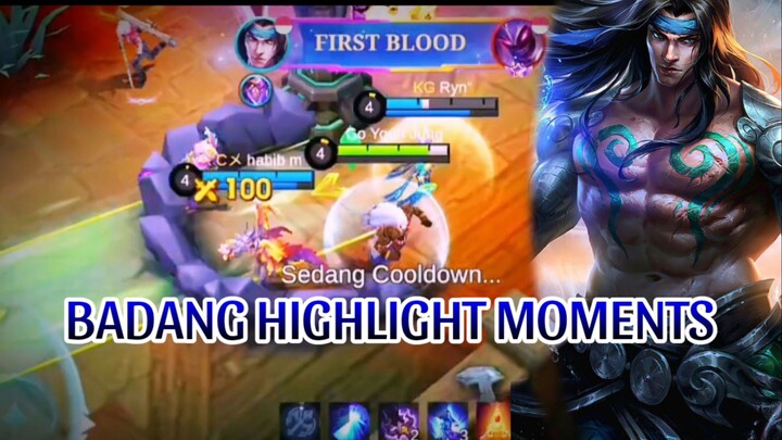 BADANG HIGHLIGHT MOMENTS