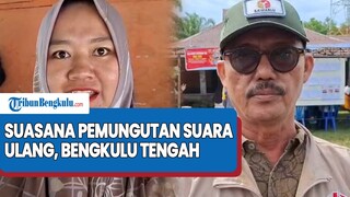 Suasana Pemungutan Suara Ulang di TPS 01 Taba Lagan Bengkulu Tengah