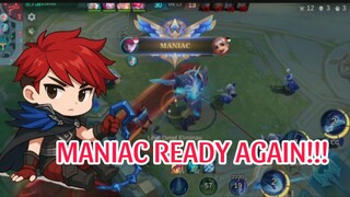 MANIAC READY AGAIN!!!