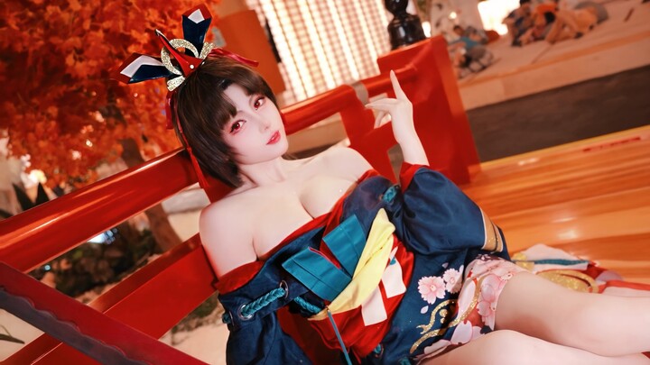 It's not too much to ask fans to take a hot spring bath on such a hot day (leaning back