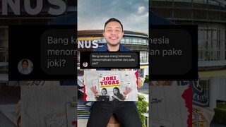 Nyontek dan JOKI dinormalisasi? Kok ga ngerasa salah? #shorts