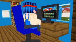 PHONG CẬN SAMMY MÈO SIMMY BIẾN BÉ MƯA THÀNH ROBOT SIÊU NHÂN TRONG MINECRAFT