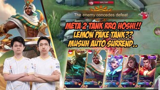 COBA COMBO 2 TANK SAMA LEMON, LEMON PAKE HYLOS!! MUSUH AUTO SURREND..