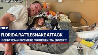 Rattlesnake bite nearly kills Florida woman