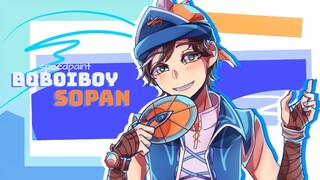 Week 1 Februari : Boboiboy Sopan Fanart - Speedpaint