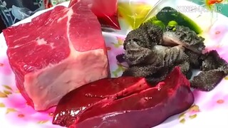 ก้อยเนื้อใส่ดีแท้ขมๆ โครตขม ขมตายบ่อเอาเรื่อง | ครัวบ้านๆ Channel