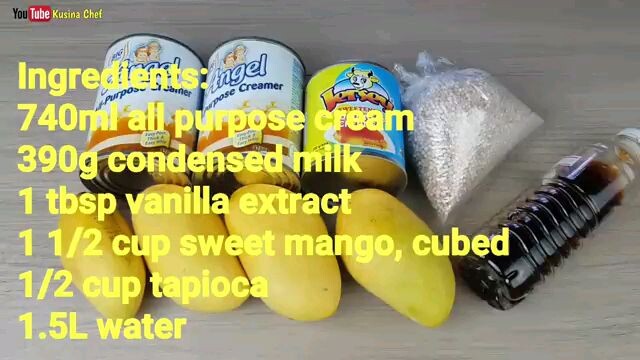 How to make Mango Tapioca | Creamy Mango Tapioca (business idea)