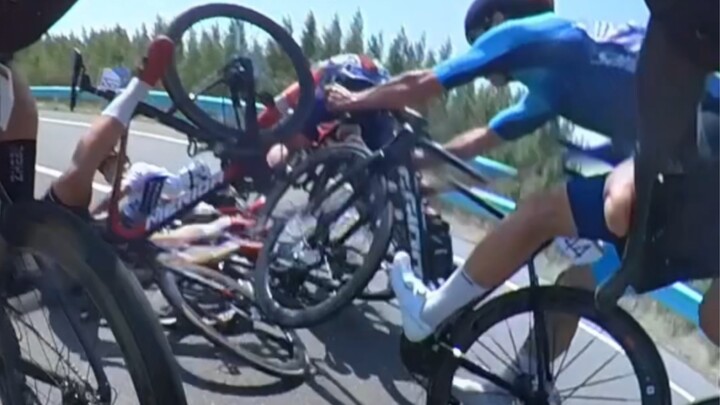 Intense clashes and attacks in the final six-kilometer sprint of the Tour of Lake, with a firsthand 