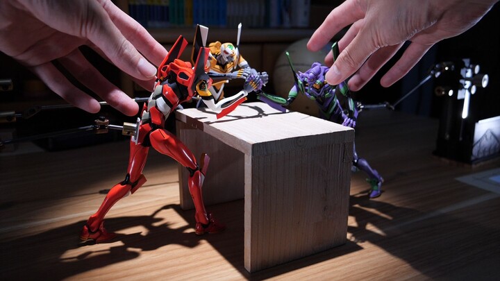 [EVA] Revealing the stop-motion animation production process of the arm-wrestling battle between Uni