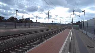 English announcements at Neukirchen b. Lambach