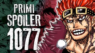 ONE PIECE 1077 SPOILER -  Prime ANTICIPAZIONI ONE PIECE 1077