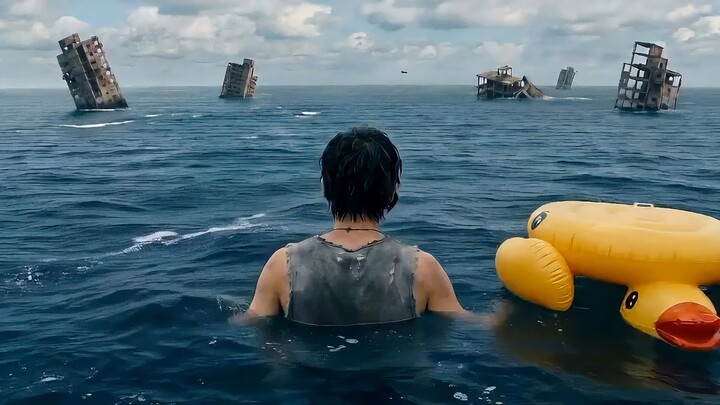 The entire world is submerged by seawater, and I’m the only one left on Earth.