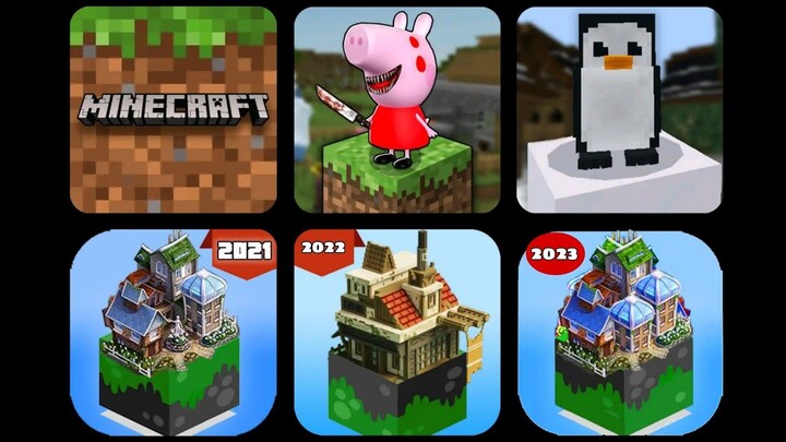 Minecraft PE VS Craftsman Creepypasta VS Craftsman Super VS Mastercraft 2021, 2022 & 2023