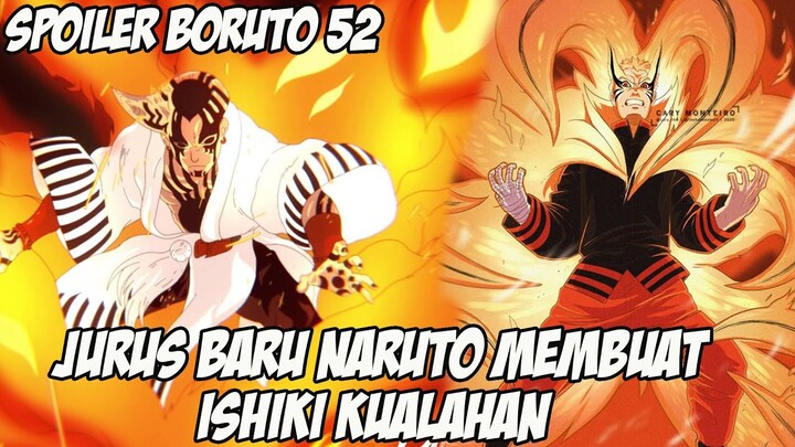 SPOILER BORUTO 52 - MODE KYUBI & AKTIFNYA JOUGAN BORUTO MELAWAN ISSHIKI OTSUSUKI! - IKRAM AFRO