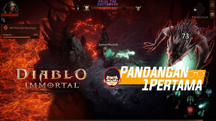 BACOTIN 28 Menit Pertama Diablo Immortal | Gak Usah Dimaenin! | Pandangan Pertama