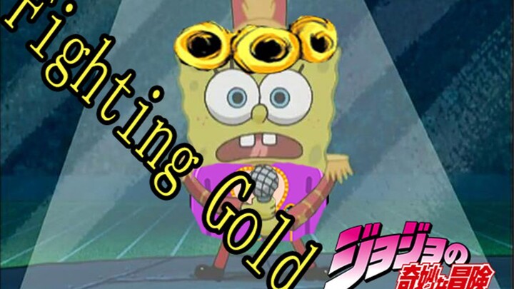 Open JoJo's Bizarre Adventure Golden Wind OP with SpongeBob SquarePants