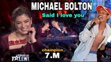 PILIPINAS GOT TALENT AUDITION | Part11 /  Michael Bolton / Said i love you / kinilig si angel.