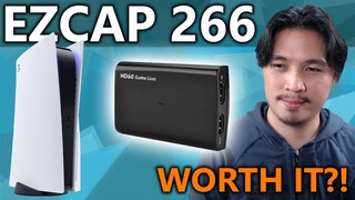 EzCap 266 streaming and recording worth it? Unboxing, Test, Tutorial and Review!