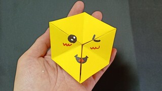 Làm đồ chơi bằng giấy đơn giản và độc đáo | Rubik giấy ngộ nghĩnh