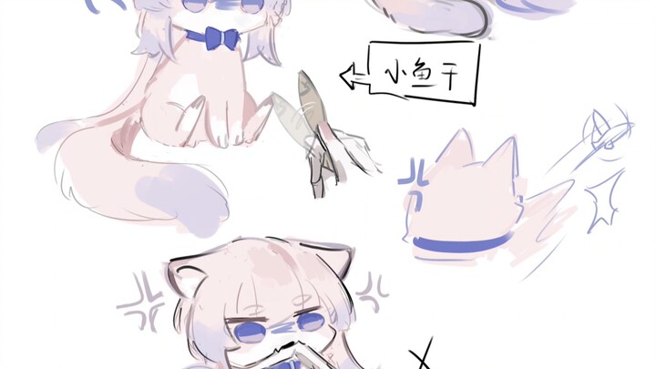 [Foxfish] Ah, it's a cat that doesn't like to eat fish