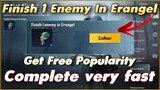 Finish 1 Enemy In Erangel | Wecket Wecket