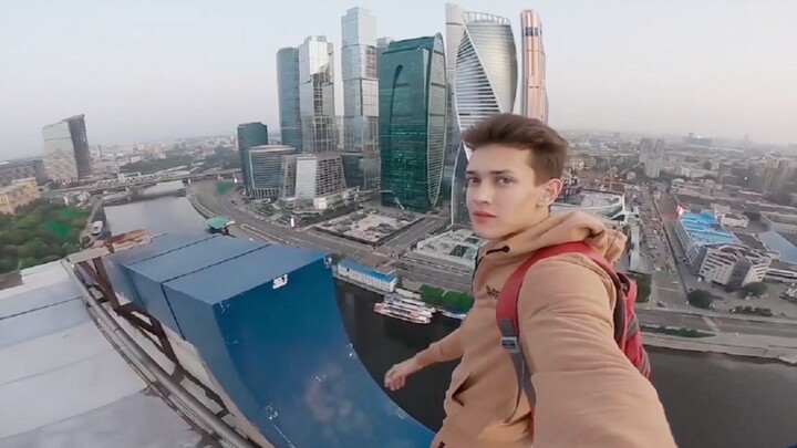 Percaya pada diri sendiri! "Pria Parkour" dari Ukraina datang!