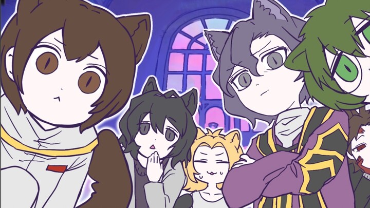 【细胞神曲手书／描改】原来是猫猫啊，我还以为是因子呢