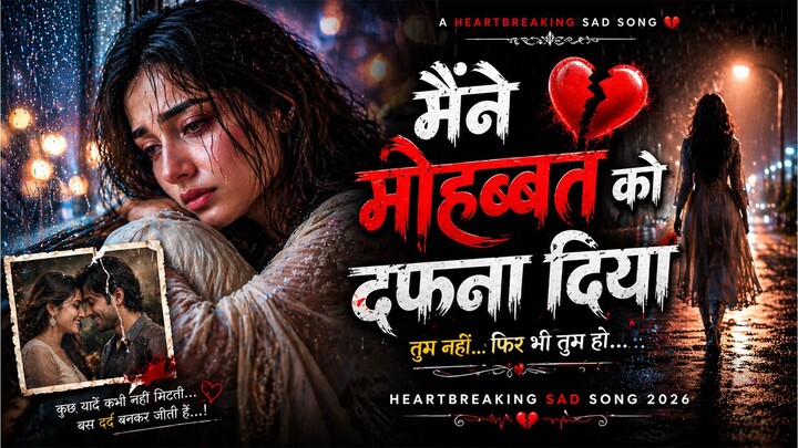 Maine Mohabbat Ko Dafna Diya - (Official Video) - Sad Song 2026 - Viral Hindi Son
