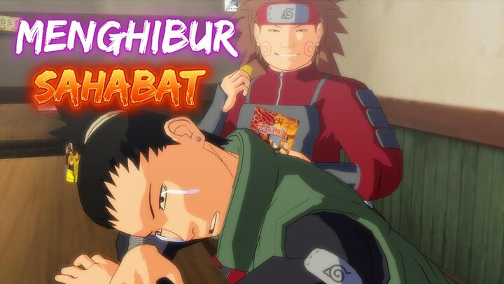 menghibur sahabat | parody naruto