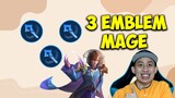 Eksperimen 3 Emblem Mage dalam 1 Game di Magic Chess!! Sekali Skill 1 Map Rata!!
