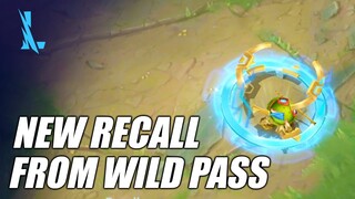 Wild Pass Recall - RECALL PORT