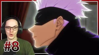 Jujutsu Kaisen Episode 8 REACTION/REVIEW - You really are boring...