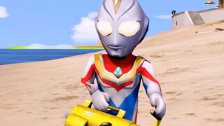 Zero's family was petrified, and Dyna used up all his light to revive them.