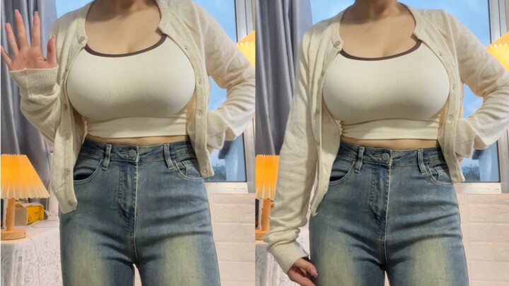 158丨110: I wear whatever shows off my figure!