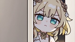 Aya: Why aren't you sleeping at this hour? What are you watching?