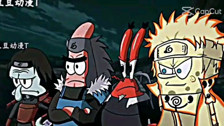 Spongebob × naruto 😎😎