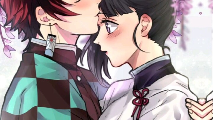 Tanjiro and kanao cutie