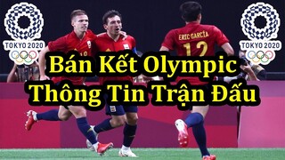 Lịch Thi Đấu Bán Kết Môn Bóng Đá Nam Olympic Tokyo 2021 - Thông Tin Các Trận Đấu