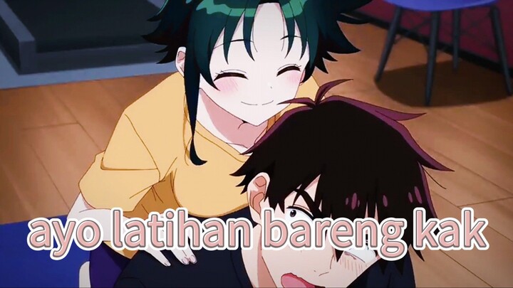 adik minta latihan bareng malah....