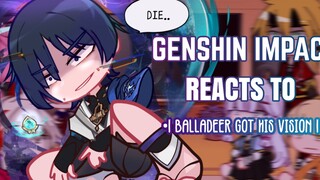 ✨Genshin lmpact Reacts to Wanderer 3.3 Cutscene ‖ Gacha Club✨