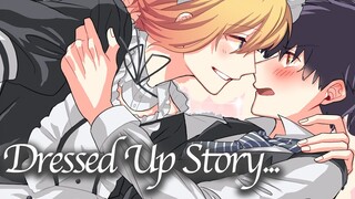 【BL Anime】I couldn't hold myself when I was hugged by a male friend dressed【Yaoi Manga】【Comic】