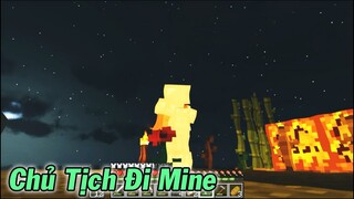Chủ Tịch Định Ra Khơi Thì Trời Mưa Nên Về Đi Mine Và Cái Kết - Minecraft Sinh Tồn Đảo Hoang #2