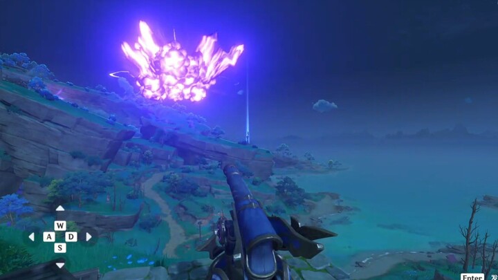 [Genshin Impact] Surely no one’s so bored they’d actually use the Divine Realm Island Cannon to shoo