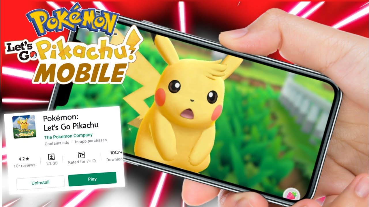 obesity Devour poultry Dawnload And Play Pc Pokemon Let's Go Pikachu Vs Android Pokemon Let's Go  Pikachu - Bilibili