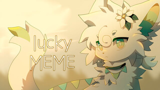 [meme/self-set/ฟังเพลง(?)] lucky