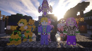 Khi các nhân vật phản diện của JoJo tái sinh vào Minecraft Tập 3 vừa là sự kết thúc vừa là sự khởi đ